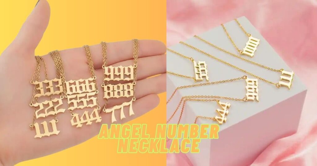 What Is An Angel Number Necklace